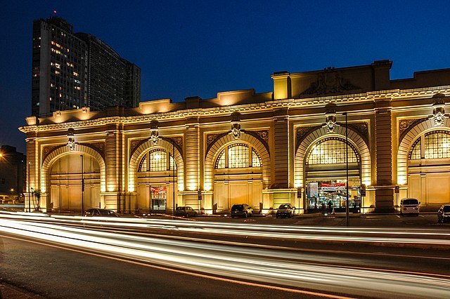 mercado em São Paulo vista lateral